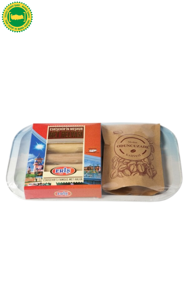 130 gr Met Helvası & 100 gr Türk Kahvesi (TEPSİ HEDİYELİ)