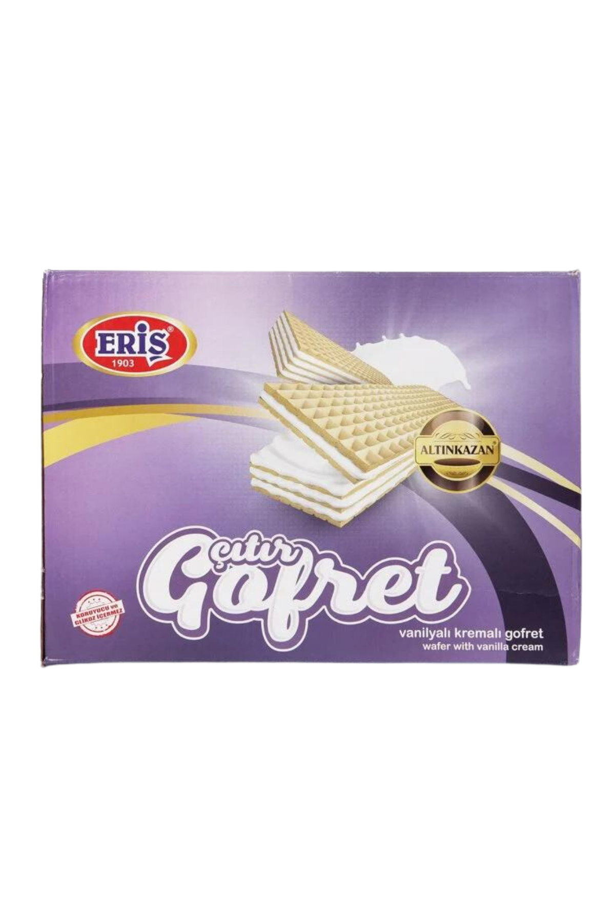 1400 gr Eriş Nostaljik Sade Gofret