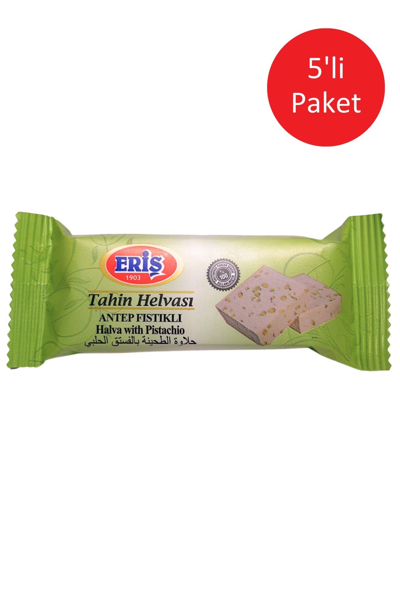 40Gr Antepli Fıstıklı Tahin Helva 5'li